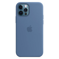 Чохол-силікон оригінал Full Soft Matte Case with MagSafe iPhone 14 Pro Max (Синій / Denim Blue)