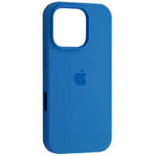 Чехол-силикон оригинал Full Soft Matte iPhone 14 Pro Max, New lake blue