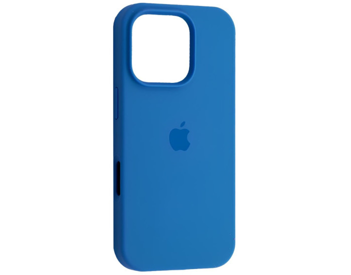 Чехол-силикон оригинал Full Soft Matte iPhone 14 Pro Max, New lake blue