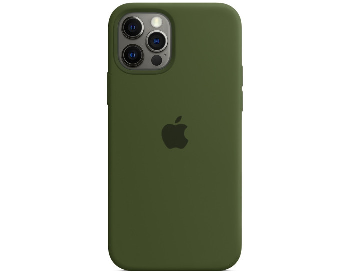 Чехол-силикон оригинал Full Soft Matte iPhone 15 Pro Max, Virid