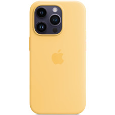 Чехол-силикон оригинал Full Soft Matte iPhone 14 Pro Max, New yellow