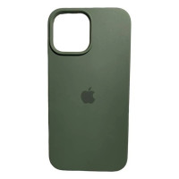 Чехол-силикон оригинал Full Soft Matte iPhone 15 Pro, Cyprus green