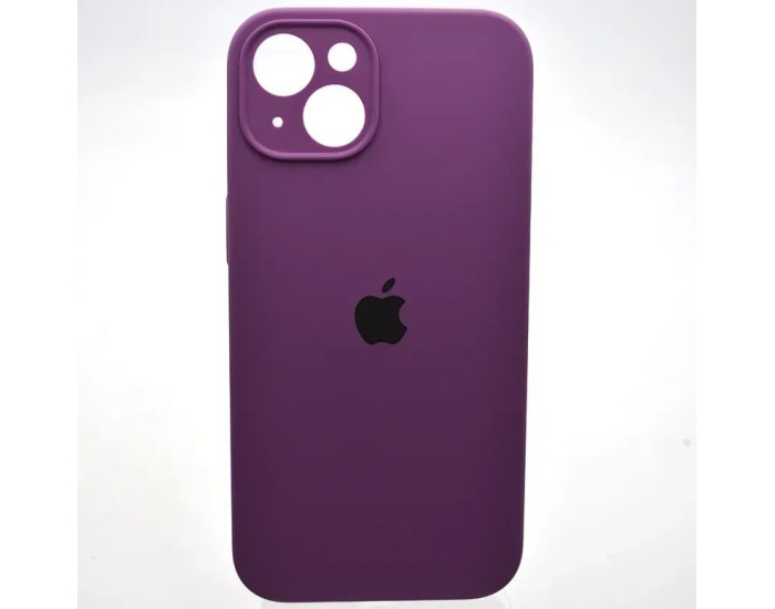Чехол-силикон оригинал Full Camera Soft Matte iPhone 15, Purple