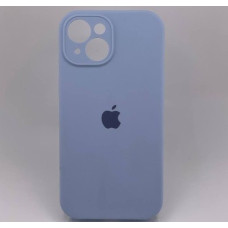 Чехол-силикон оригинал Full Camera Soft Matte iPhone 15, Lilac cream