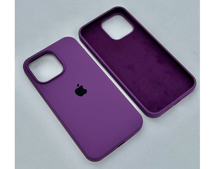 Чехол-силикон оригинал Full Soft Matte iPhone 15, Purple