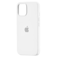 Чехол-силикон оригинал Full Soft Matte with MagSafe iPhone 15 (Белый / White)