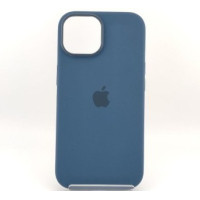 Чехол-силикон оригинал 100% Case with MagSafe iPhone 15, Storm blue
