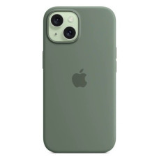 Чехол-силикон оригинал 100% Case with MagSafe iPhone 15, Cypress