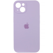 Чехол-силикон оригинал Full Camera Soft Matte iPhone 15 Plus, Glycine