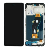 Дисплей с сенсорным экраном (модуль) Infinix Smart 8 Plus (X6526) черный с рамкой