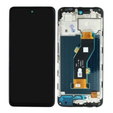 Дисплей з сенсорним екраном (модуль) Infinix Smart 8 Plus (X6526) чорний з рамкою
