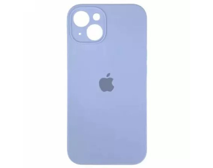 Чехол-силикон оригинал Full Camera Soft Matte iPhone 15 Plus, Lilac cream