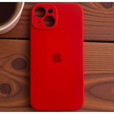 Чехол-силикон оригинал Full Camera Soft Matte iPhone 15 Plus, Red