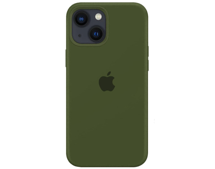 Чехол-силикон оригинал Full Soft Matte iPhone 15 Plus, Virid