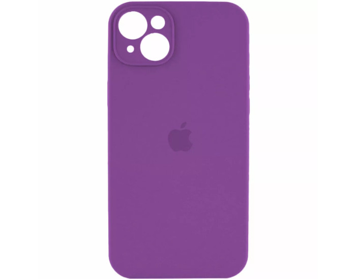 Чехол-силикон оригинал Full Soft Matte iPhone 15 Plus, Purple