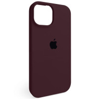 Чехол-силикон оригинал Full Soft Matte iPhone 15 Plus, Plum