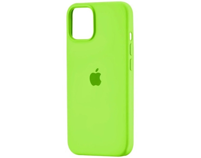 Чехол-силикон оригинал Full Soft Matte iPhone 15 Plus, Party green
