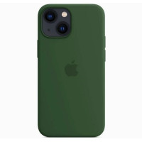 Чехол-силикон оригинал Full Soft Matte iPhone 15 Plus, Forest green