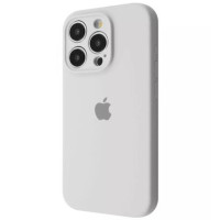 Чехол-силикон оригинал Full Camera Soft Matte iPhone 15 Pro Max (Белый / White)