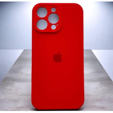 Чехол-силикон оригинал Full Camera Soft Matte iPhone 15 Pro, Red
