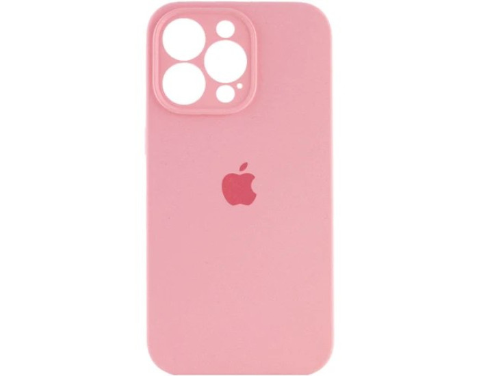 Чехол-силикон Case Full Camera Protective iPhone 15 Pro (Розовый / Light pink)