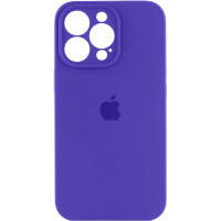 Чехол-силикон оригинал Full Camera Soft Matte iPhone 15 Pro, Dark purple