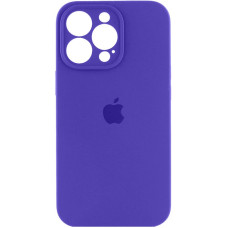 Чехол-силикон оригинал Full Camera Soft Matte iPhone 15 Pro, Dark purple