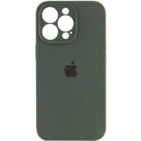 Чехол-силикон оригинал Full Camera Soft Matte iPhone 16 Pro, Cyprus green