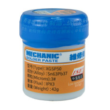 Паяльная паста BGA Mechanic XGSP50, Sn63 /Pb37, 183°C, 42g