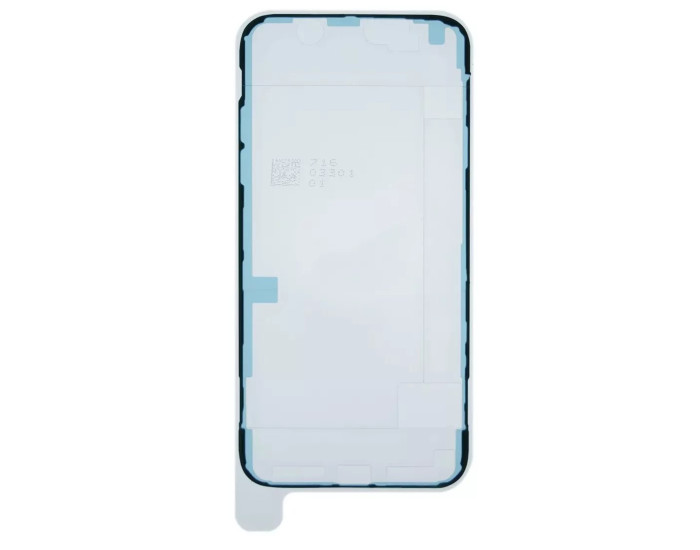 Стикер дисплея (двухсторонний скотч) Apple iPhone 14 Pro Max, белый