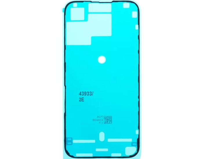 Стикер дисплея (двухсторонний скотч) Apple iPhone 15 Pro, голубой