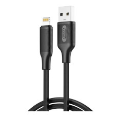 Кабель USB XO NB280 USB to Lightning (3A/1m) черный