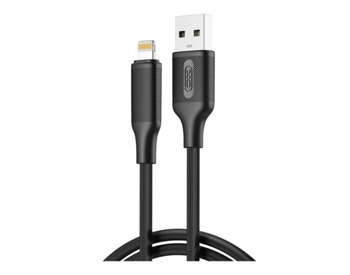 Кабель USB XO NB280 USB to Lightning (3A/1m) черный