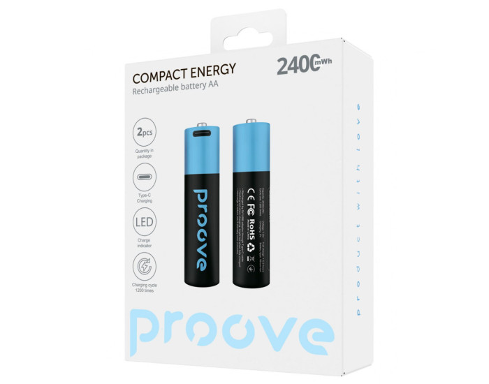 Батарейки Proove Compact Energy AA (2шт)