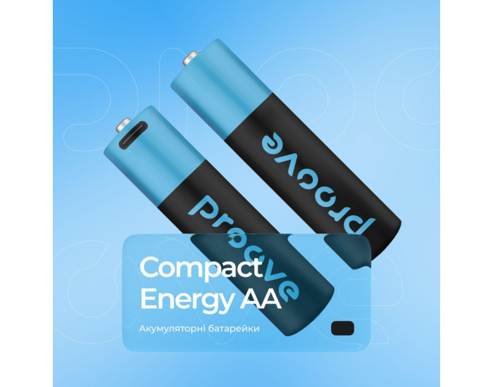 Батарейки Proove Compact Energy AA (2шт)