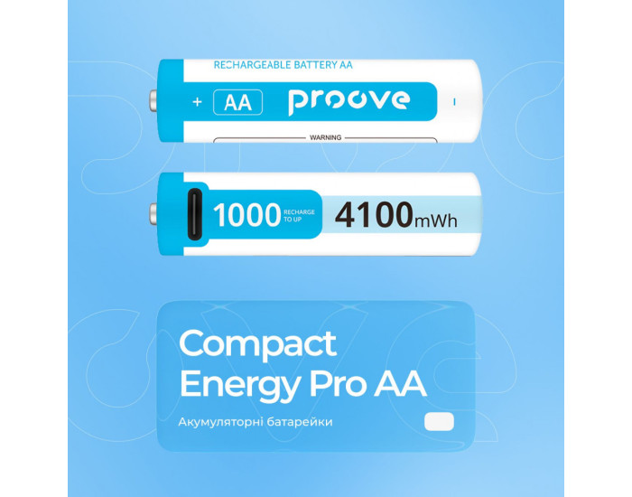 Батарейки Proove Compact Energy Pro AA (2шт)