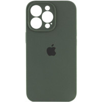 Чохол-силікон оригінал Full Camera Soft Matte iPhone 15 Pro (Зелений / Cyprus Green)