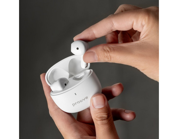 Бездротові Hаушники Bluetooth Proove Intro TWS, Білі