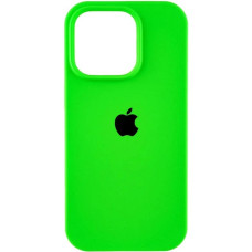Чехол-силикон оригинал Full Soft Matte iPhone 15 Pro, Party green