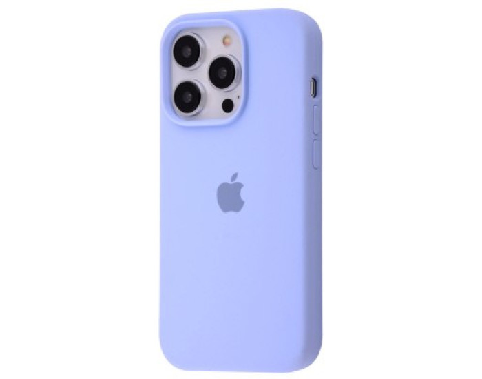 Чехол-силикон оригинал Full Soft Matte iPhone 15 Pro, Lilac cream