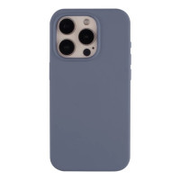 Чехол-силикон оригинал Full Soft Matte iPhone 15 Pro, Lavander gray
