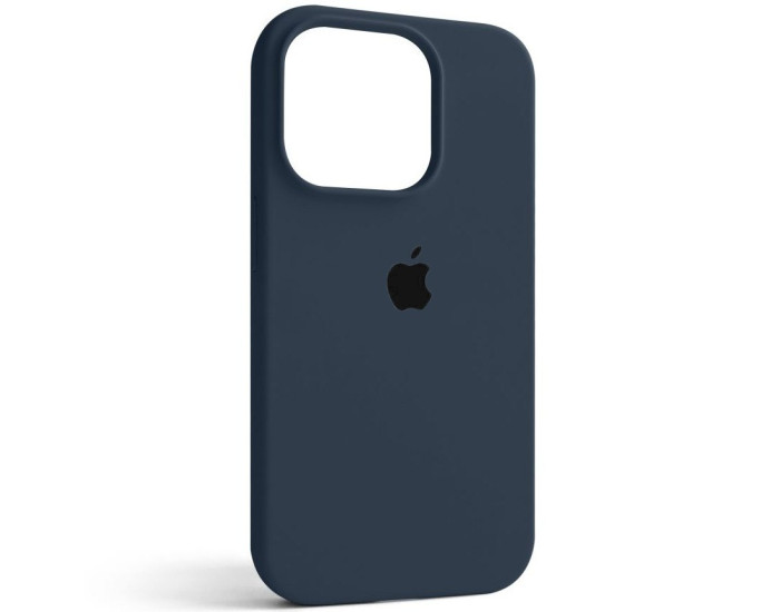 Чехол-силикон оригинал Full Soft Matte iPhone 15 Pro Max, Deep navy