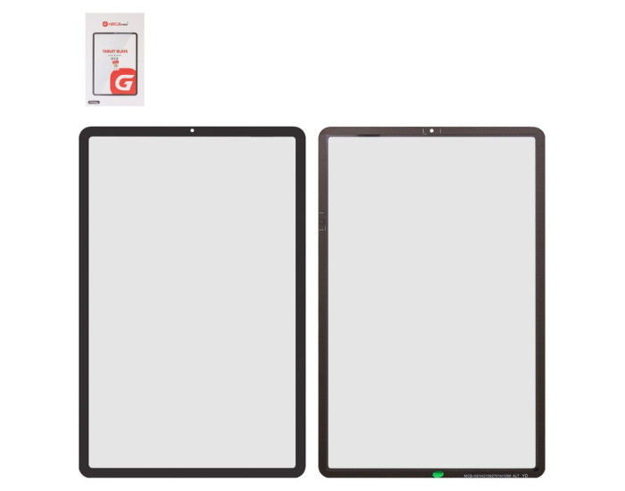 Стекло фронтальное с OCA-пленкой Xiaomi Pad 5 /Pad 5 Pro, черное, G+OCA PRo