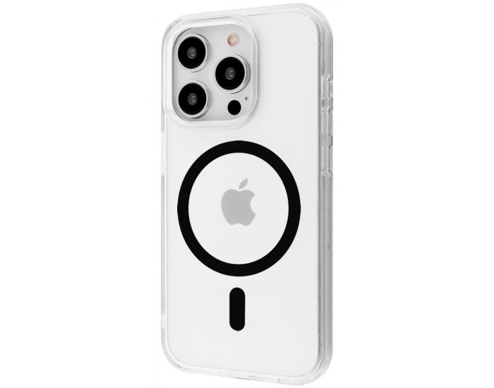 Чехол-силикон Proove Blossom Case with Magnetic Ring iPhone 16 Pro, черный