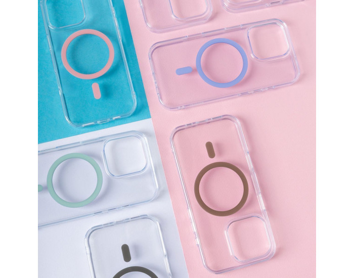 Чехол-силикон Proove Blossom Case with Magnetic Ring iPhone 16 Pro, белый