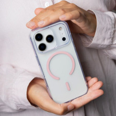 Чехол-силикон Proove Blossom Case with Magnetic Ring iPhone 17 Pro, мятный