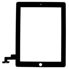 Сенсор iPad 2, A1395 / A1396 / A1397, черный копия высокого качества