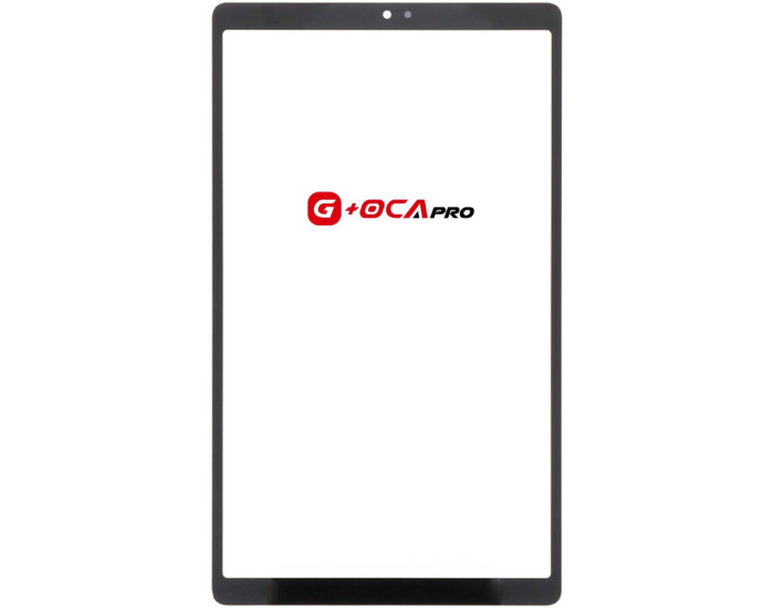 Стекло фронтальное с OCA пленкой Samsung T220 Galaxy Tab A 7 Lite Wi-Fi, черное оригинал G+OCA PRo