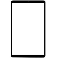 Стекло фронтальное с OCA пленкой Samsung T510 Galaxy Tab A 10.1 2019 Wi-Fi / T515 LTE, черное с олеофобным покрытием, оригинал