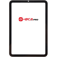 Стекло фронтальное с OCA-пленкой iPad mini 6, черное оригинал G+OCA Pro